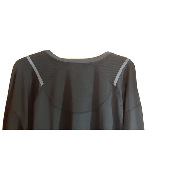 Womens Activewear Top Shirt Top Spyder Proweb Pullover Black Stretch Long Sleeve - Picture 5 of 5